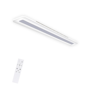 NETTLIFE LED Deckenleuchte aus Metall L60cmWeiß-3