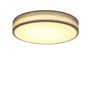 NETTLIFE LED Deckenleuchte aus Textil L30cmGrün