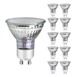 NETTLIFE LED Leuchtmittel aus Glass L5Transparent 10er-Set
