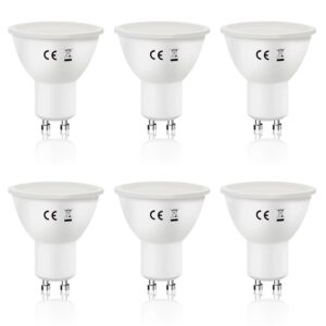 NETTLIFE LED Leuchtmittel aus Glass L5Weiß6er-Set