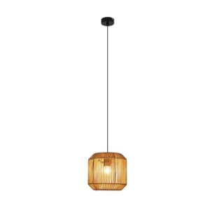 NETTLIFE Pendelleuchte aus Eisen Schwarz 21 cm-1