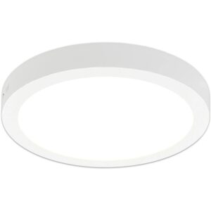 Näve LED-Aufbaupanel Atlanta dimmbar Ø 30 cm Weiß