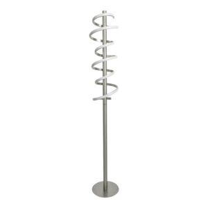 Näve LED-Stehleuchte Belleza Stahl-Blank Ø 22 cm x 140 cm