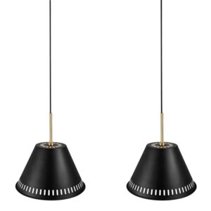 Nordlux 2Kit Pendelleuchte Pine Schwarz
