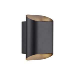 Nordlux Nico 22 Round Maxi Wandleuchte Schwarz