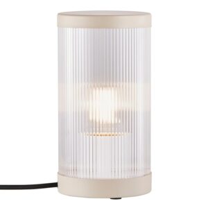 Nordlux Tischleuchte Coupar E27 sandfarbig Aussen Tischlampe IP54 2218075008