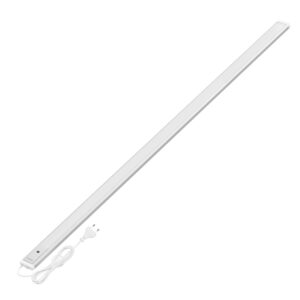 Oktaplex Riva LED Unterbauleuchte Dimmbar mit Sensor 120cm Aluminium 4000K Neutralweiß mit Schalter