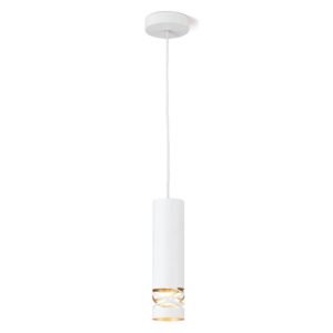 Orion Leuchten Hängeleuchte Trance 80 cm x 30 cm 1 x GU10 Weiß Gold