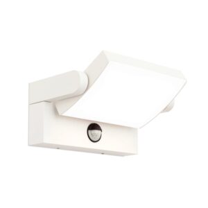 Orion Leuchten LED Außen Wandleuchte mit Sensor 2700K 1800lm 21W Weiß