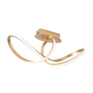 Orion Leuchten LED Deckenleuchte Gold 3000K 1800lm