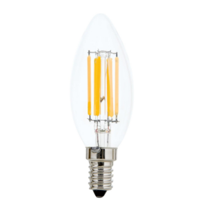 Orion Leuchten LED-Kerze Dimmbar E14/5W 45W 550lm 2700 K Warmweiß Klar