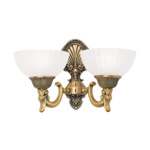 Orion Leuchten Wandleuchte 2-flammig E27 60W Bronze
