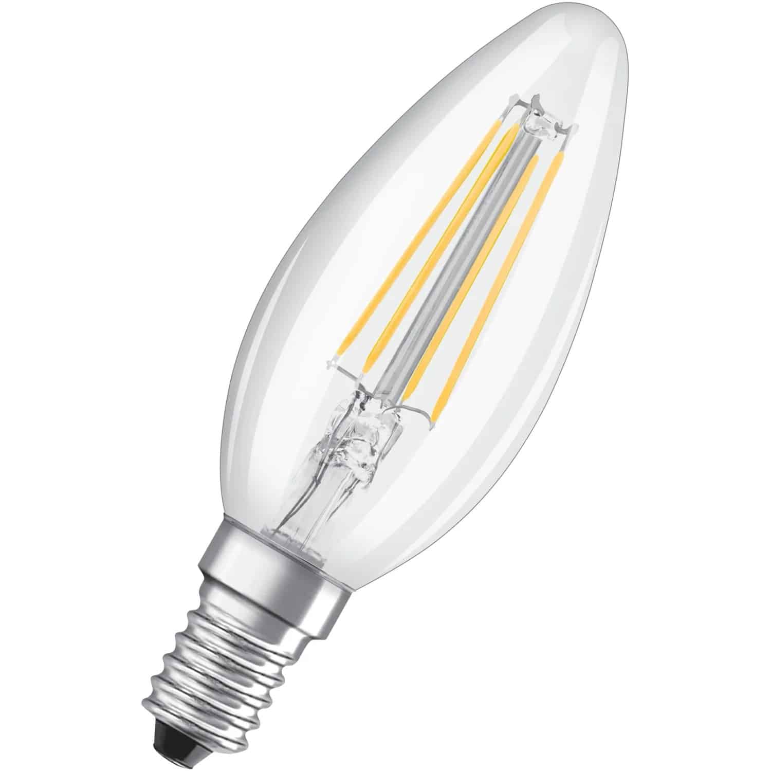 Osram LED-Leuchtmittel E14 Kerzenform 4 W Neutralweiß 470