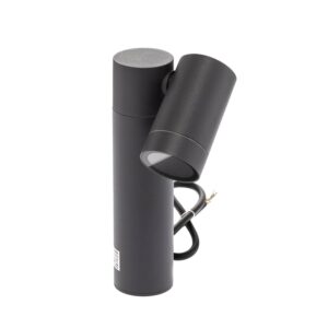 PRIOS Außenleuchte Tulimar 5044005 Modern in Schwarz aus Aluminium 1-flammig GU10