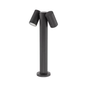 PRIOS Außenleuchte Tulimar 5044007 Modern in Schwarz aus Aluminium 2-flammig GU10