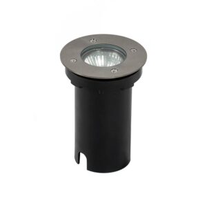 PRIOS Bodeneinbauleuchten Riya 9934184 Wasserdicht Modern in Alu aus Edelstahl 1-flammig GU10