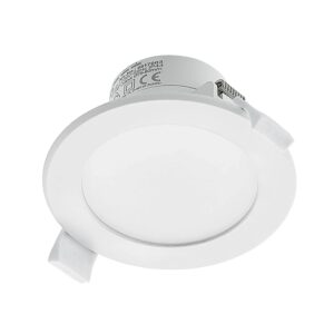 PRIOS LED Rida 9917003 Modern in Weiß aus Aluminium 1-flammig Badezimmerleuchte
