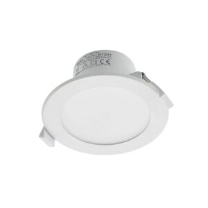 PRIOS LED Rida 9917004 Modern in Weiß aus Aluminium 1-flammig Badezimmerleuchte