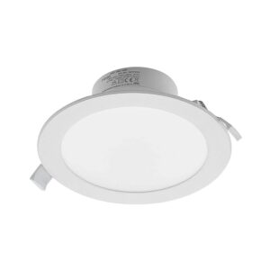 PRIOS LED Rida 9917008 Modern in Weiß aus Aluminium 1-flammig Badezimmerleuchte