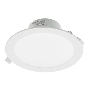 PRIOS LED Rida 9917009 Modern in Weiß aus Aluminium 1-flammig Badezimmerleuchte