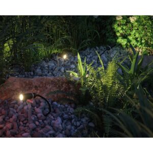 Paulmann Plug & Shine LED-Erdspieß Plantini IP65 Warmweiß