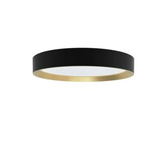 Philips Deckenleuchte Hanno Schwarz-Gold Ø 38