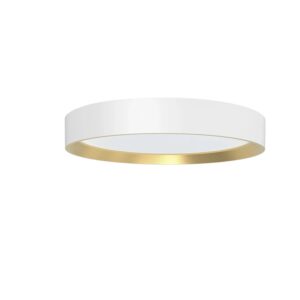 Philips Deckenleuchte Hanno Weiß-Gold Ø 38
