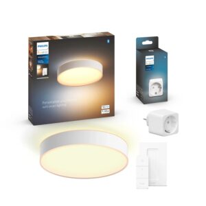 Philips Hue Bundle Deckenleuchte Enrave M Ø 38
