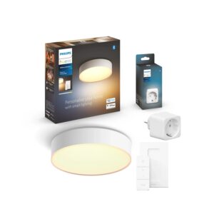 Philips Hue Bundle Deckenleuchte Enrave S Ø 26