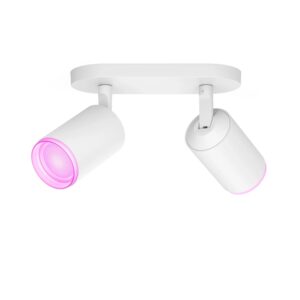 Philips Hue LED-Spot Fugato 2-flammig White & Color Ambiance Weiß 19