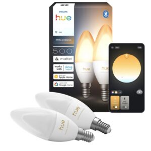 Philips Hue Leuchtmittel E14 Kerzenform 500