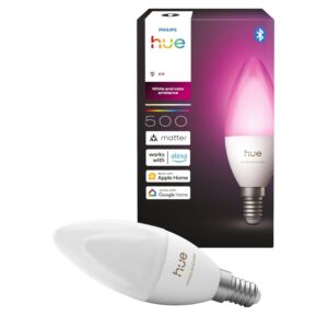 Philips Hue Leuchtmittel E14 Kerzenform 500