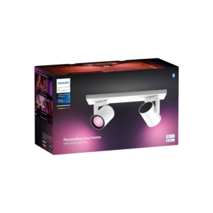 Philips Hue Smart-LED-Deckenleuchte Argenta White & Color Ambiance 2er Spot