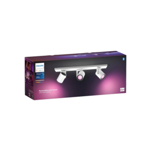 Philips Hue Smart-LED-Deckenleuchte Argenta White & Color Ambiance 3er Spot