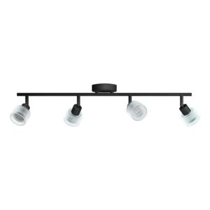 Philips LED-Spot Horen 4-Flammig Wand- & Deckenmontage Schwarz