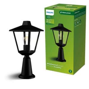 Philips Sockelleuchte Kinno Schwarz