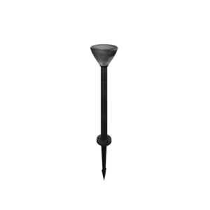 Philips Solar-Outdoor-Sockelleuchte Kyna 2.700 K Schwarz 67 x 13