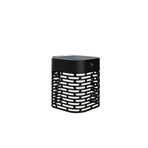 Philips Solar-Outdoor-Wandleuchte Hara 2.700 K Schwarz 13 cm x 11