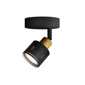 Philips Spot Niall 1-Flammig 5 W GU10 Schwarz-Gold