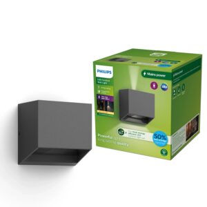 Philips Wandleuchte Alix UltraEffizient Anthrazit
