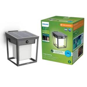 Philips Wandleuchte Blaise Solar Sensor Anthrazit