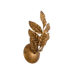 QAZQA Art Deco Wandleuchte AntikGold Linden