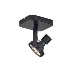 QAZQA Design Deckenstrahler Schwarz GU10 70mm Dreh  und Schwenkbar Vo