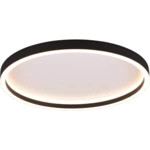 Reality LED Deckenleuchte Rotonda Schwarz matt Ø 35 cm