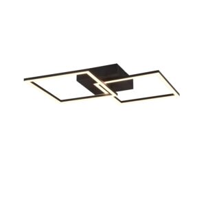 Reality LED-Deckenleuchte Trail 1-flammig Schwarz Matt 44