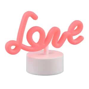 Reality LED-Tischleuchte Amor Weiß