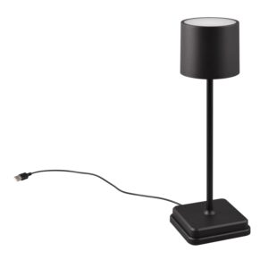Reality LED-Tischleuchte Fernandez Schwarz Matt Ø 10