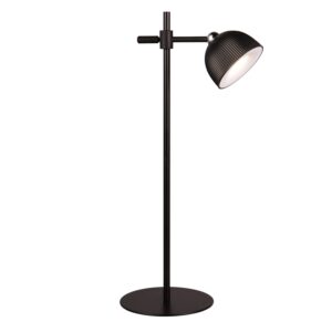 Reality LED-Tischleuchte Maxima Schwarz Ø 8 cm