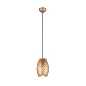 Reality Pendelleuchte Bidar 1-flammig Coffee 15 cm x 15 cm