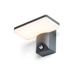 Rendl AUSSENLEUCHTE RINA PIR Anthrazitgrau 12 W IP65